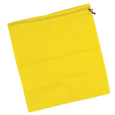 Wrapping Paper Storage Bag, Yellow, Nylon